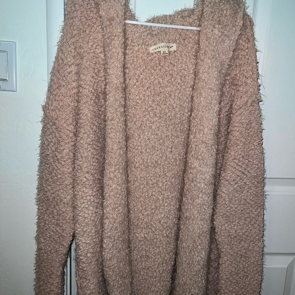 Blush Pink Super Soft Cardigan Sweater